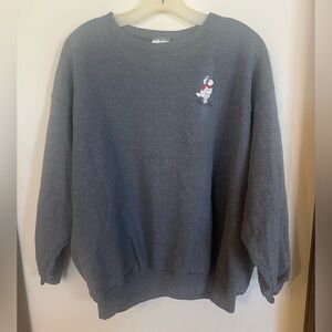 Vintage embroidered coca cola polar bear sweatshirt 2X